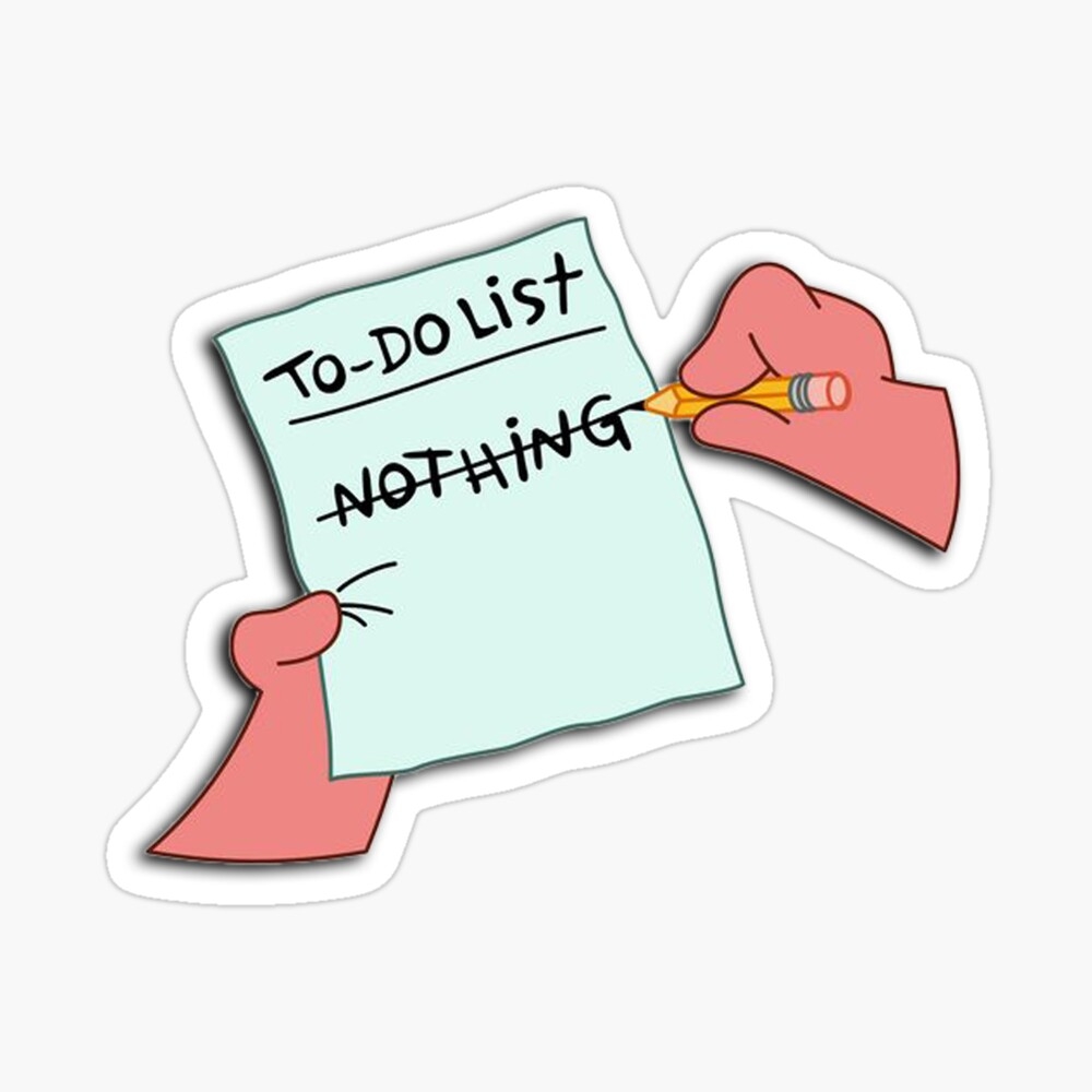 To Do List Nothing Meme Magnet For Sale By Martimmendes Redbubble