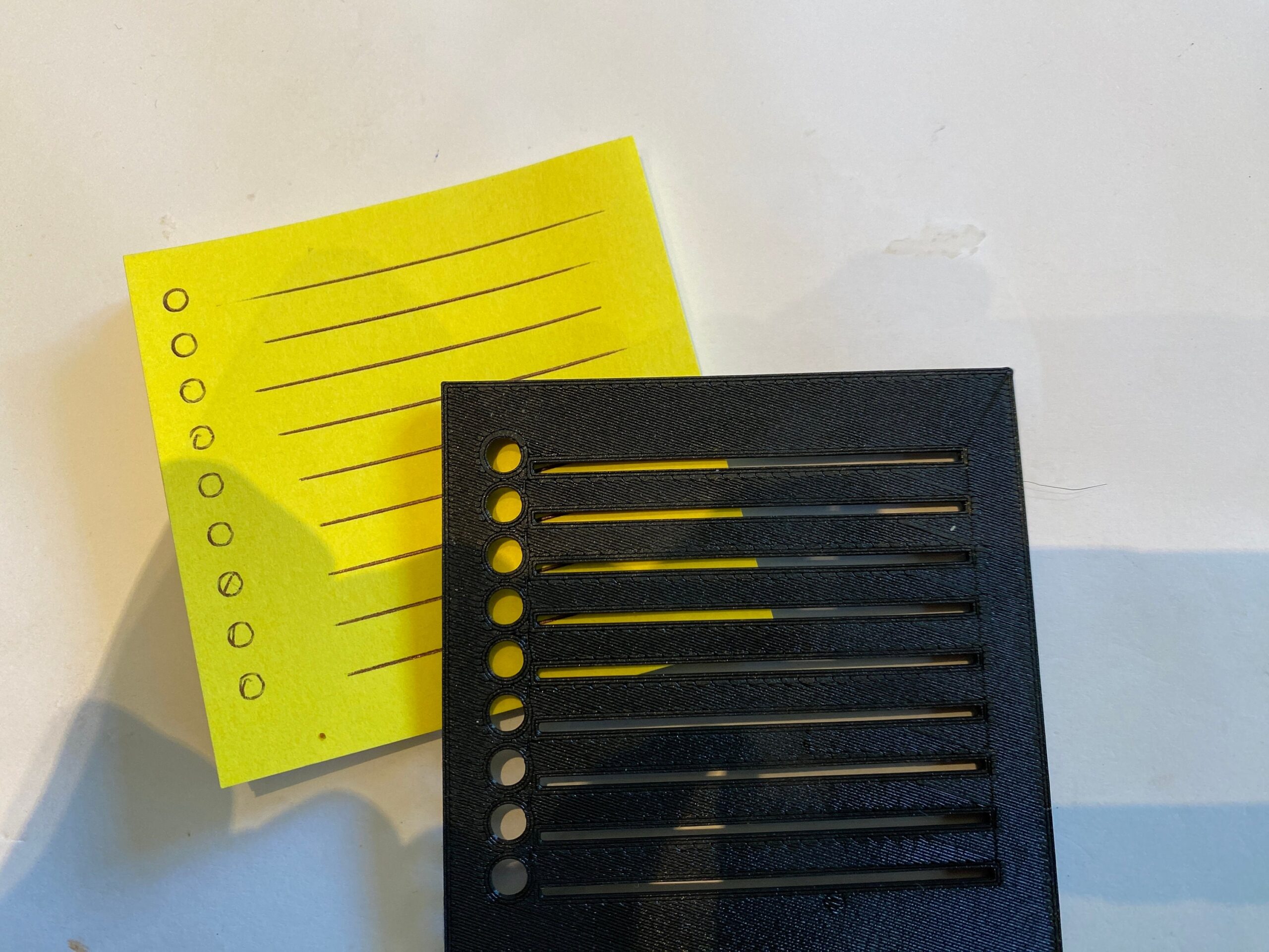 To Do List Stencil Template Sticky Note To Do List Stencil Grey ABS Plastic Template For Organized Note Taking Productivity Stencil Tool