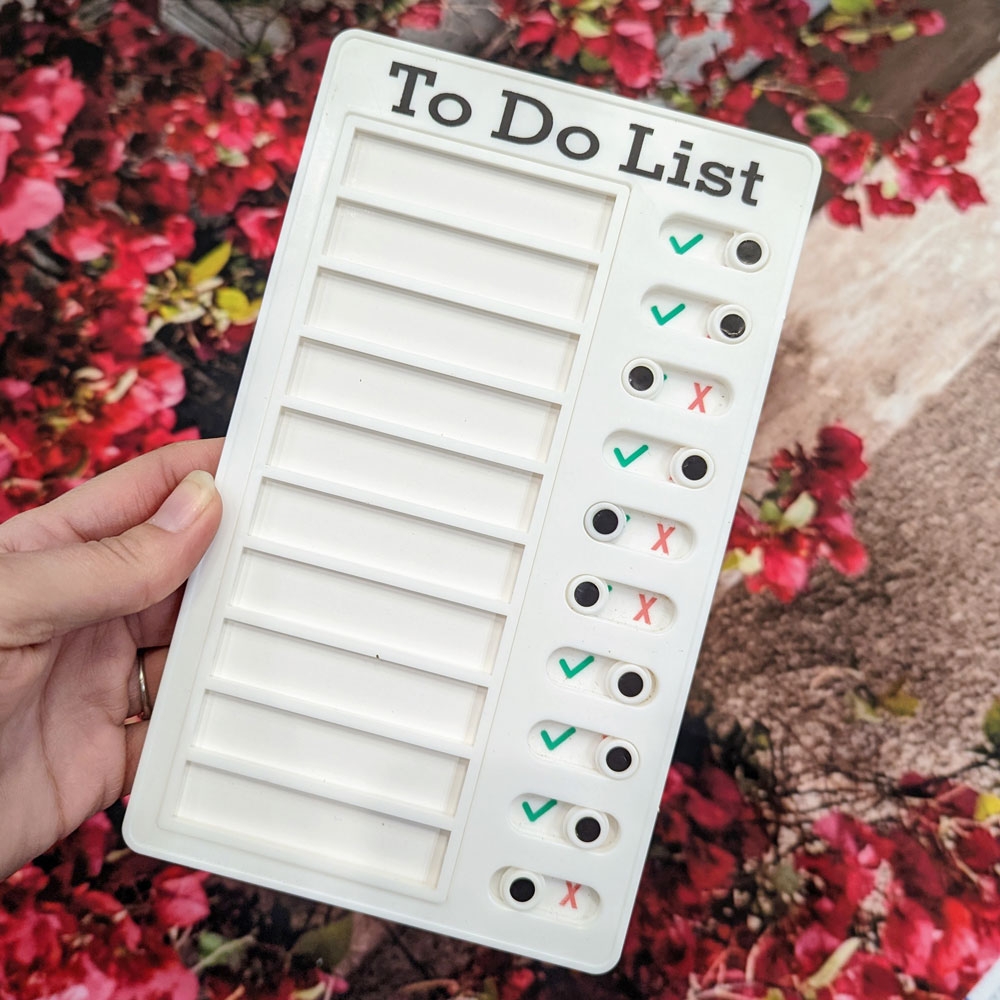 reusable to do list