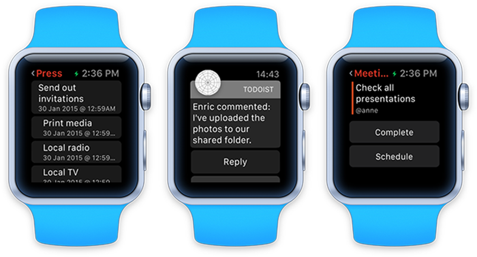Todoist App For Apple Watch Will Bring To Do Lists To Your Wrist MacRumors Todoist App For Apple Watch Will Bring To Do Lists To Your Wrist MacRumors