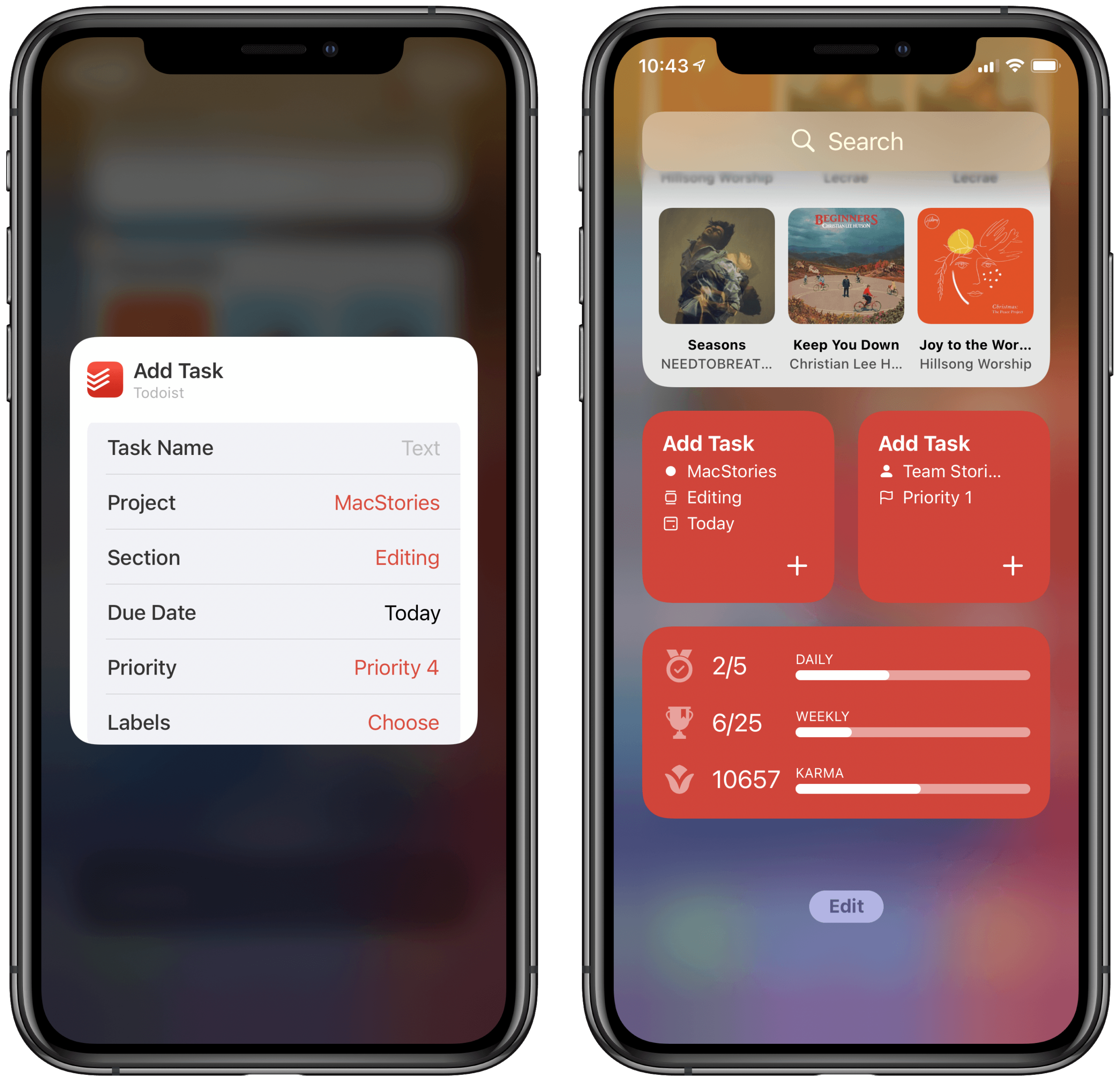 Todoist s IOS 14 Widgets Make Managing And Creating Tasks Easier Than Ever MacStories