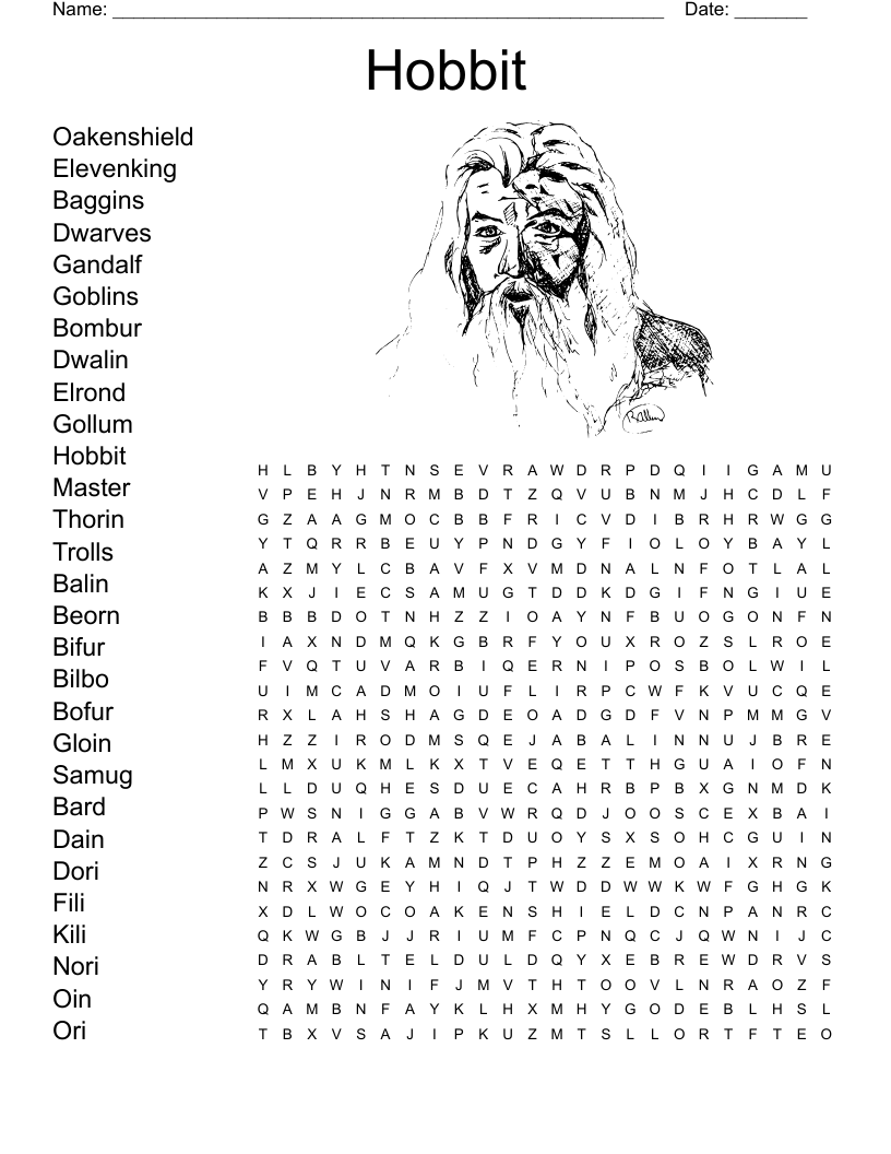 tolkien creature crossword clue