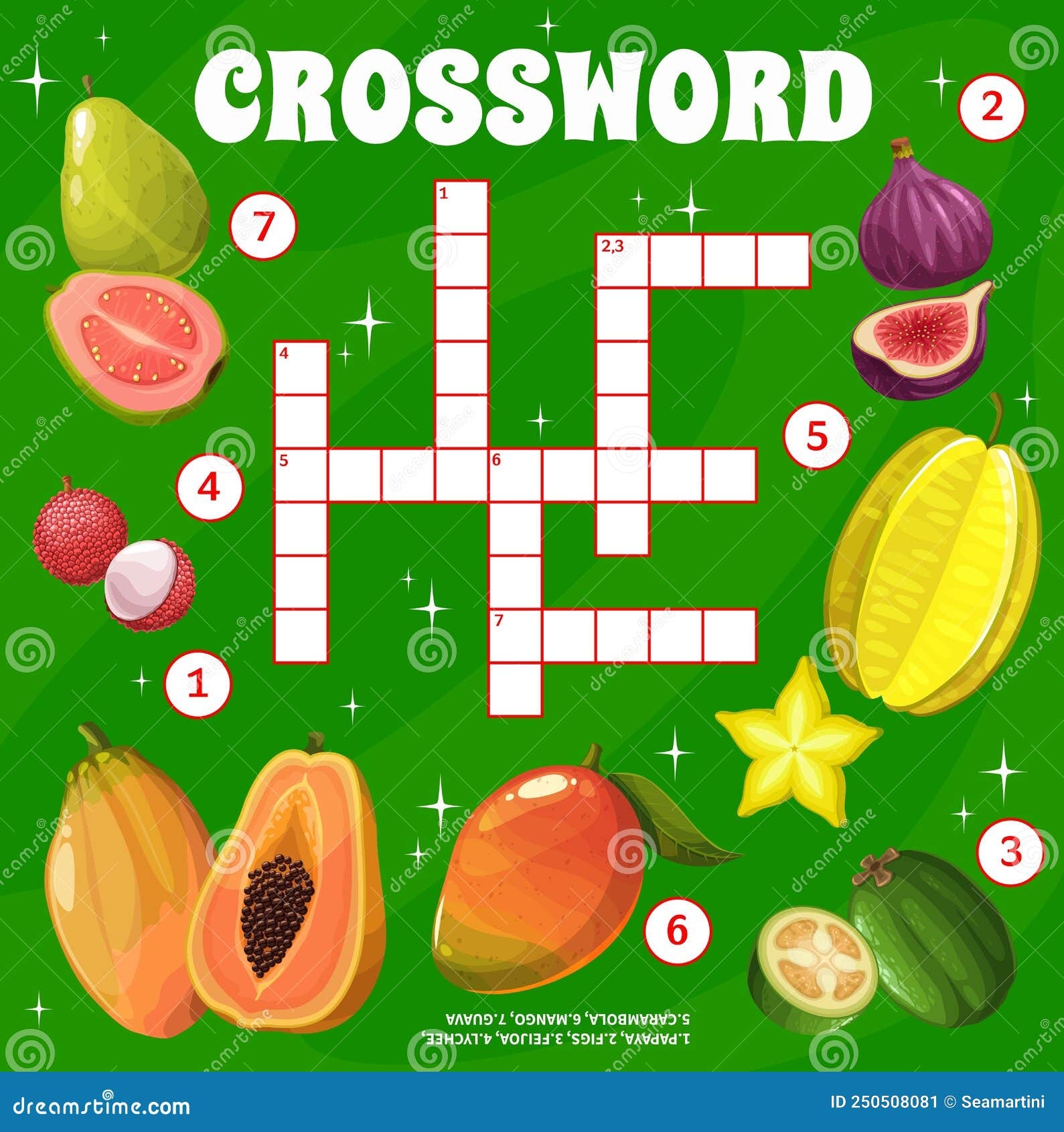 tropical fruit crossword clue