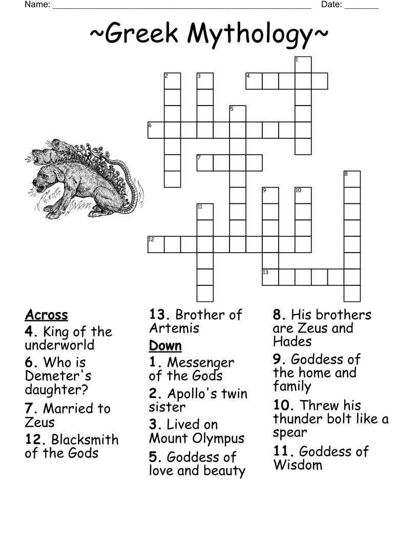 greek loving crossword