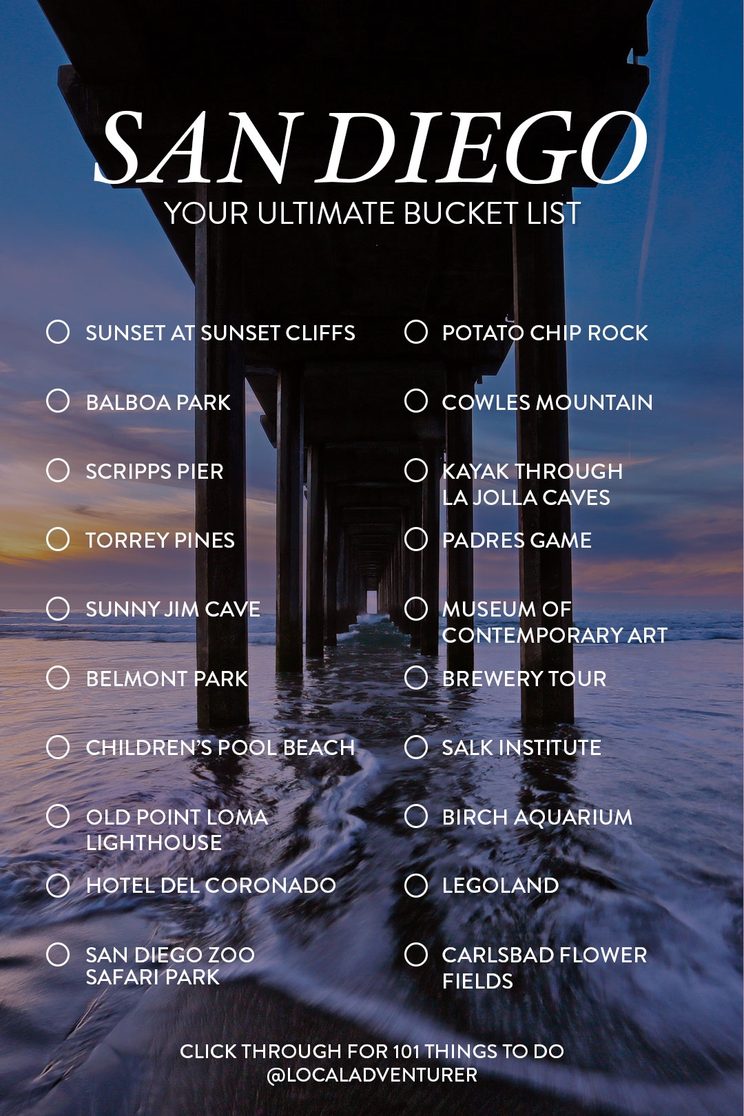 Ultimate San Diego Bucket List 101 Things To Do In San Diego