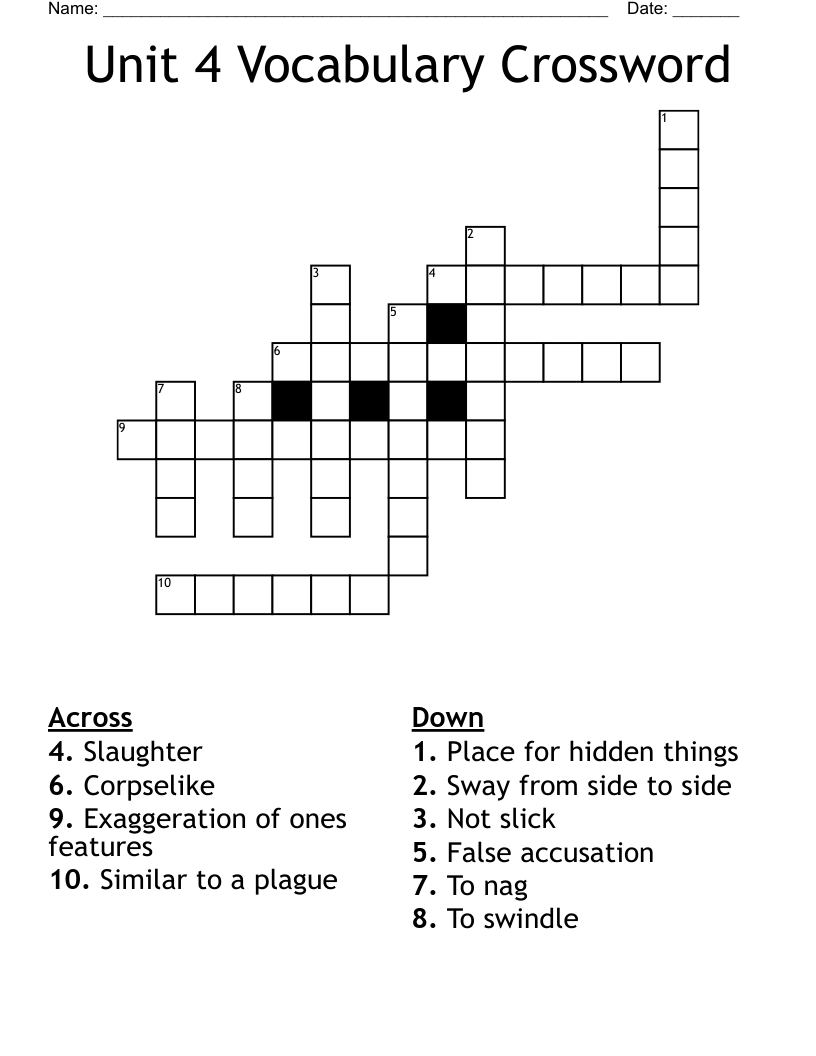 crossword clue for swindle