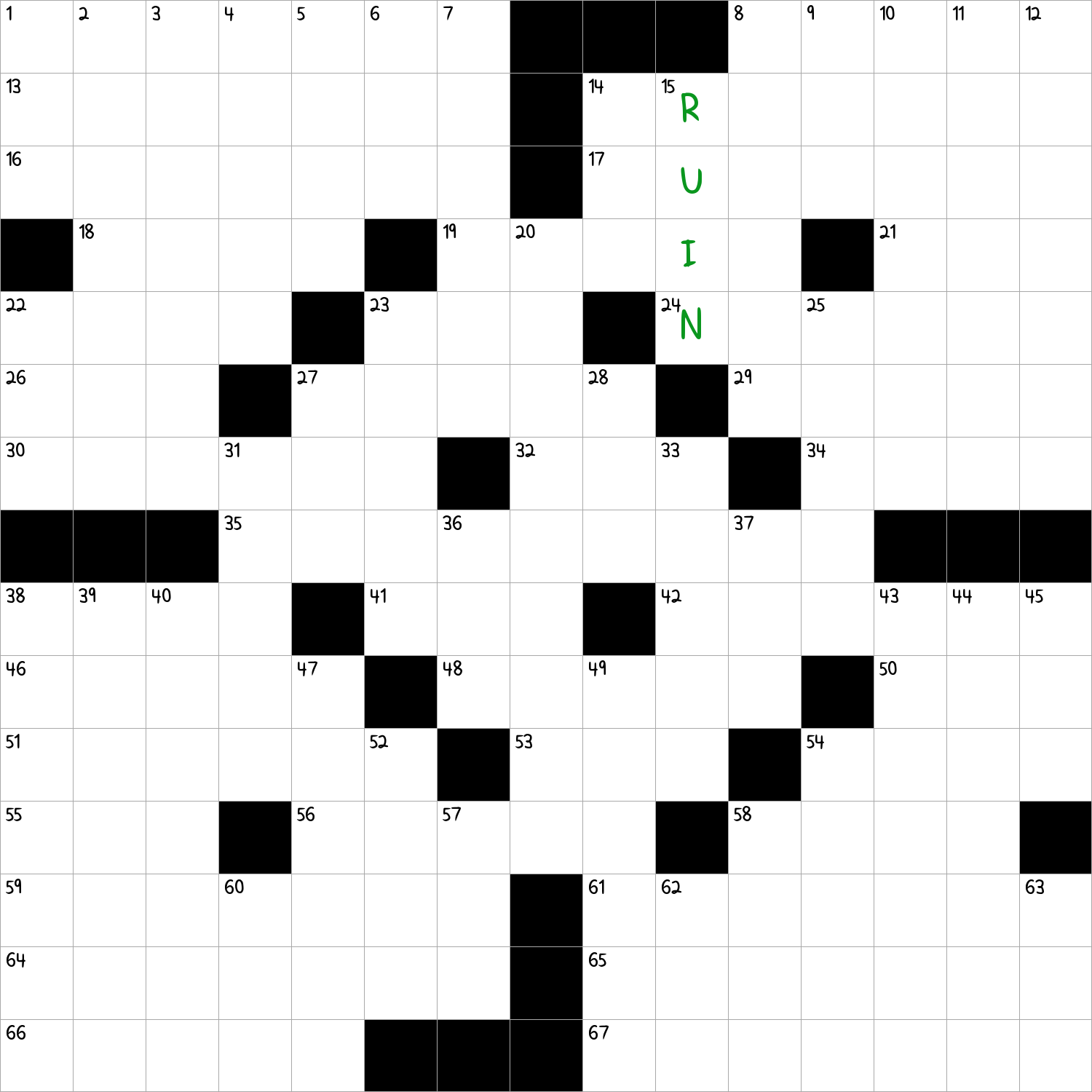 Utter Destruction NYT Crossword Clue November 13 2024