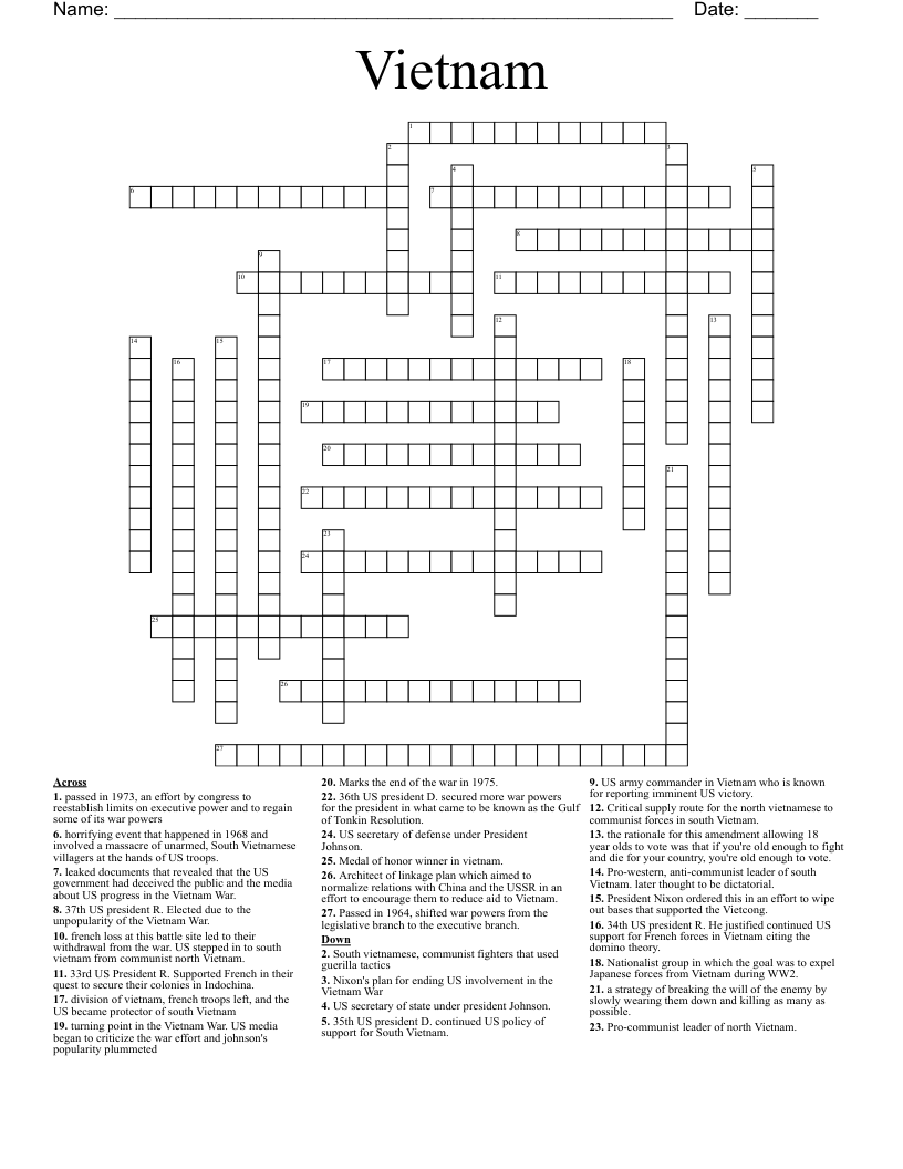 vietnamese new year crossword clue
