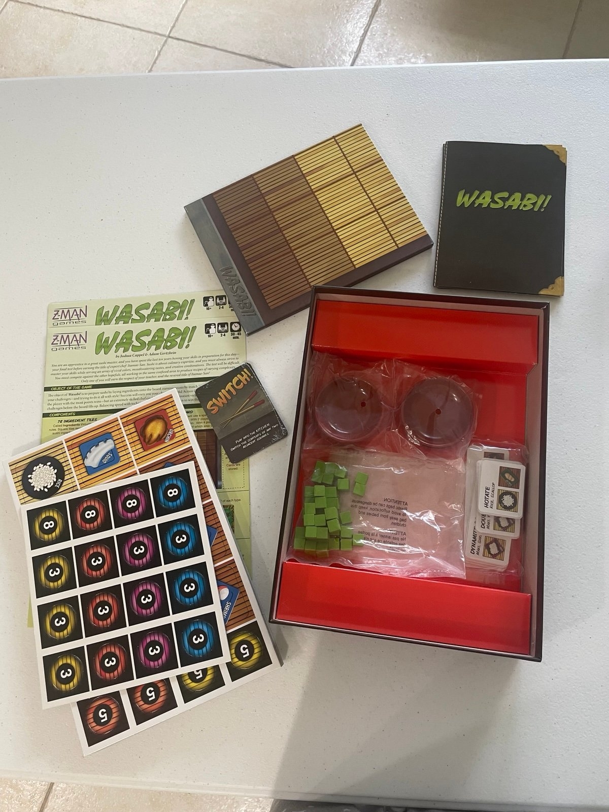 wasabi product crossword