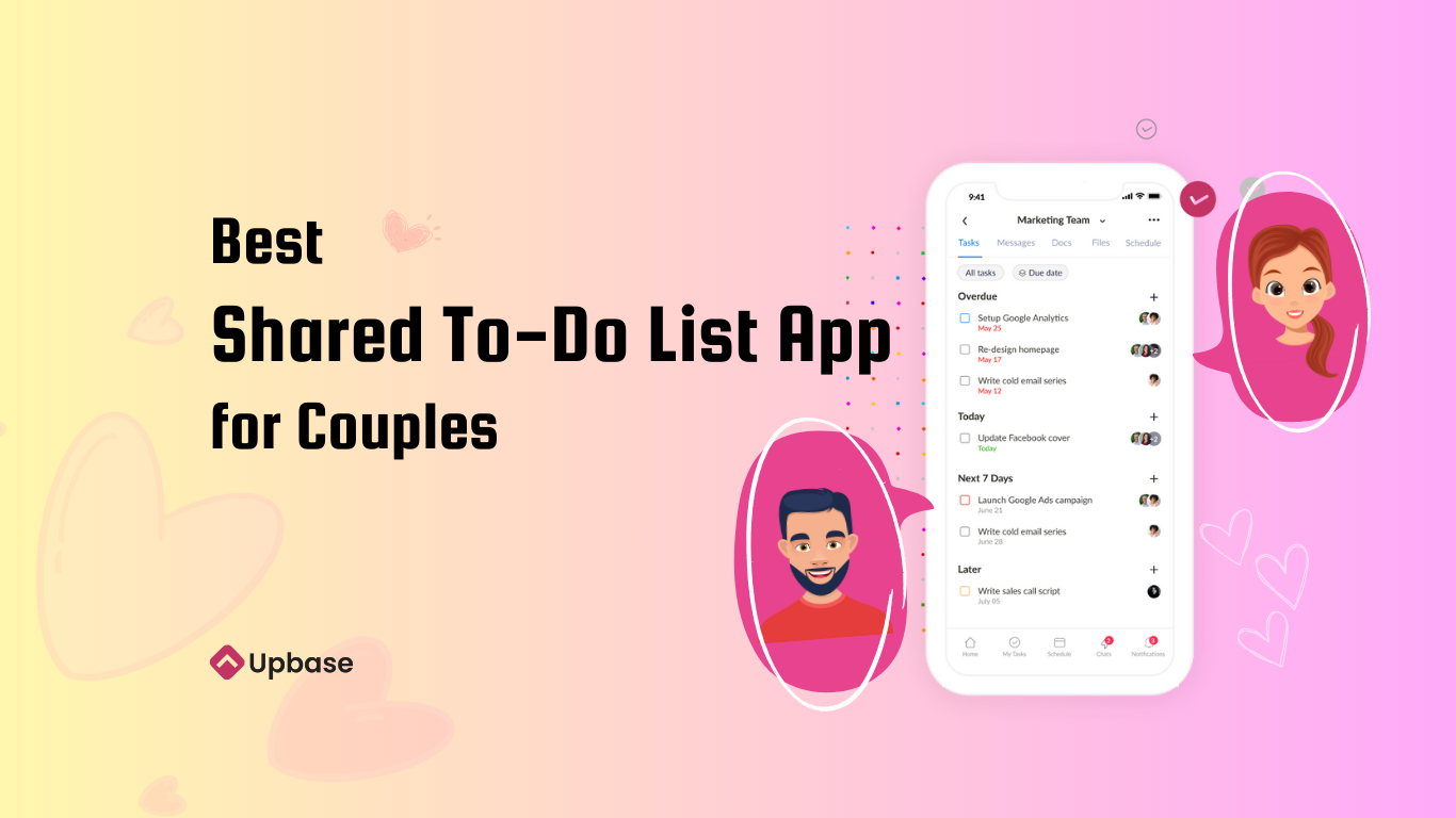 Which Is The Best Shared To Do List App For Couples Our 9 Picks The Upbase Blog