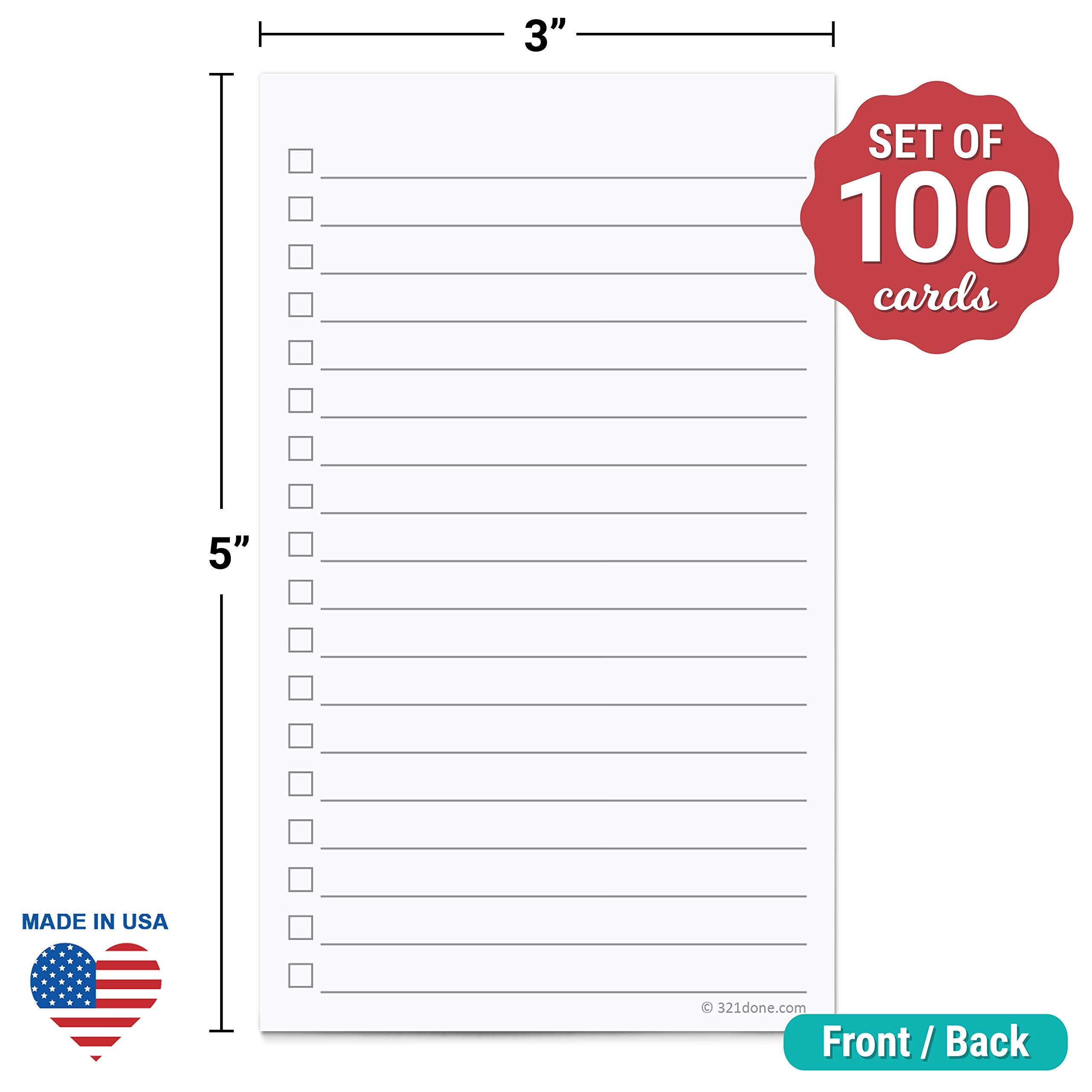 White Vertical Index Note Cards 3x5 Inch 100 Pack White To Do List Index Cards 3x5 Inches 100 Sheets For Planning Organization Field Notes Planner White Vertical Index Note Cards 3x5 Inch 100 Pack White To Do List Index Cards 3x5 Inches 100 Sheets For Planning Organization Field Notes Planner