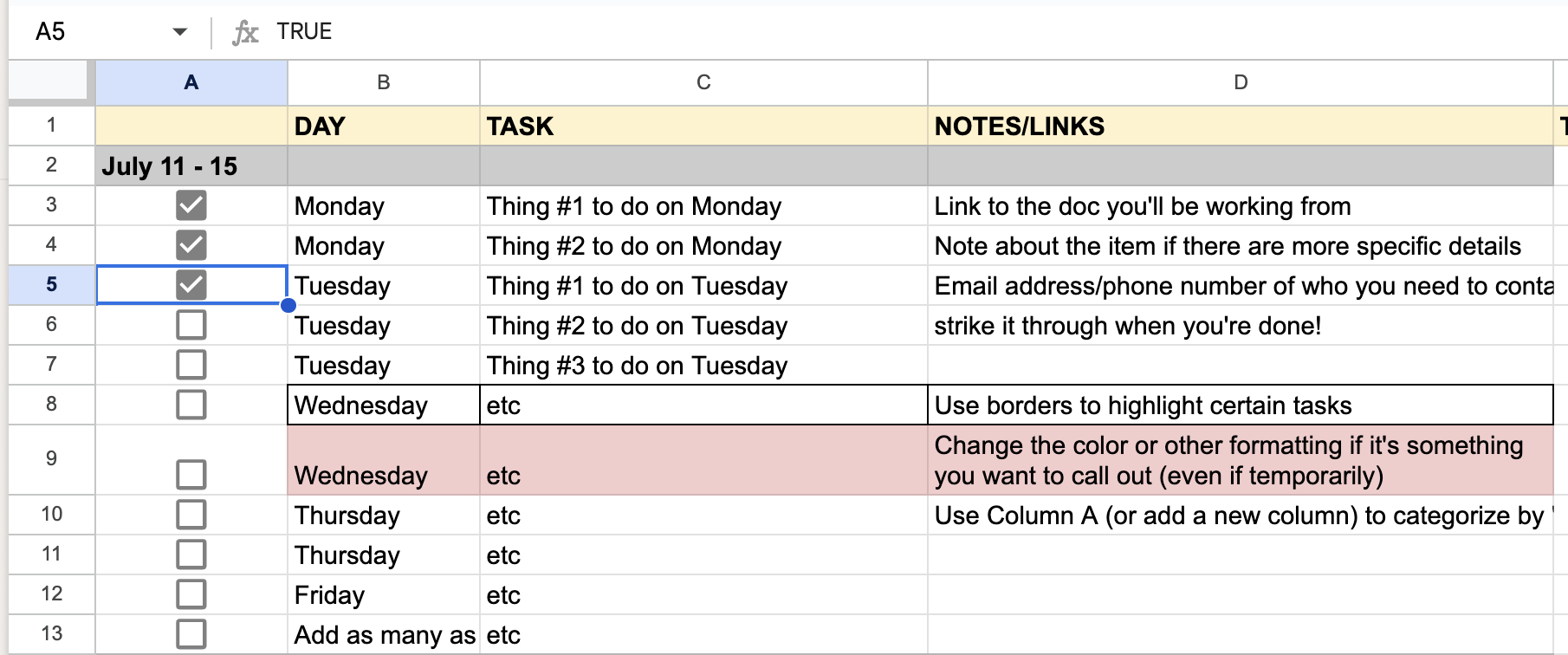 Why Google Sheets Should Be Your To do List with Template