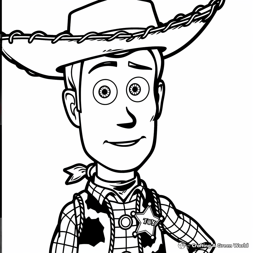 Woody Coloring Pages Free Printable