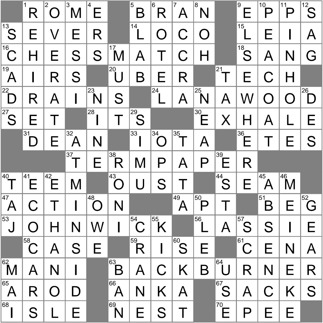 layer crossword clue