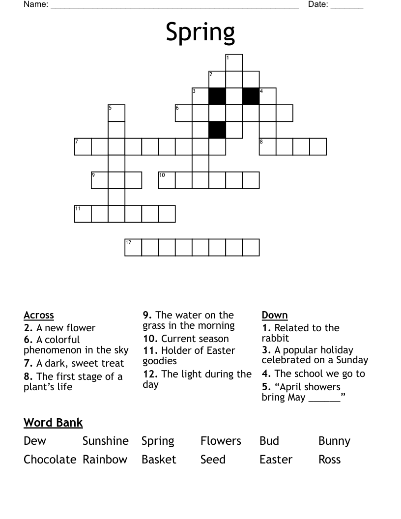 sign of spring crossword clue sign of spring crossword clue